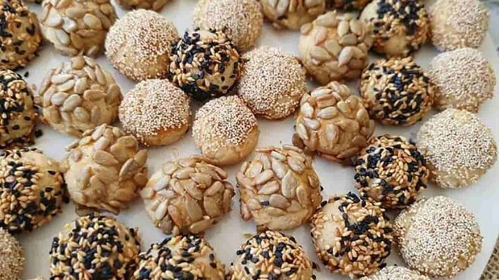 رسپی شیرینی آجیلی خانگی رسپی شیرینی آجیلی خانگی