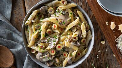 طرز تهیه سالاد ماکارونی با قارچ خوشمزه؛ مرحله به مرحله