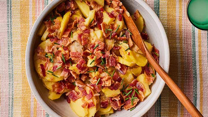 طرز تهیه سالاد کارتوفل