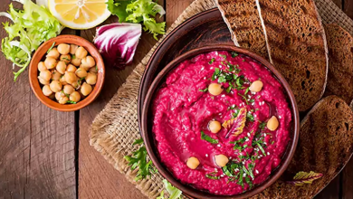 طرز تهیه حمص لبو