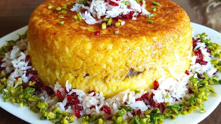 طرز تهیه تهچین گوشت و هویج طرز تهیه تهچین گوشت و هویج