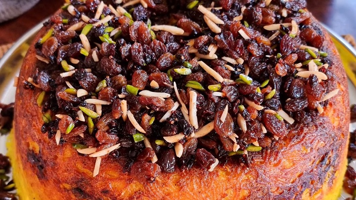 نکات و فوت و فنهای طرز تهیه ته چین لپه و کشمش نکات و فوت و فنهای طرز تهیه ته چین لپه و کشمش