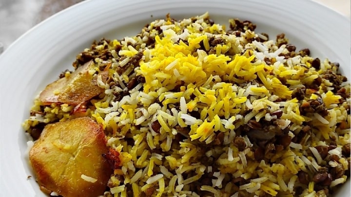 عدس پلو از غذاهای نذری خوشمزه عدس پلو از غذاهای نذری خوشمزه