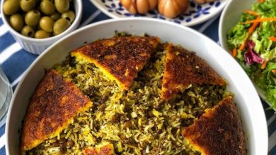 طرز تهیه عدس‌ پلو دشت مغان با سبزی؛ ساده و خوشمزه