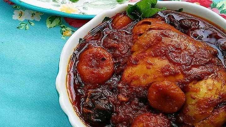 طرز تهیه خورشت آلو مسما طرز تهیه خورشت آلو مسما