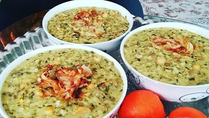 دستور پخت آش رشته مازندرانی