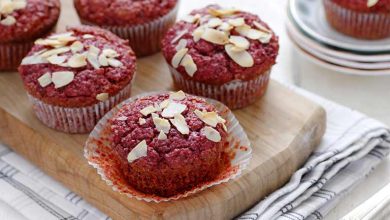 طرز تهیه مافین لبو خانگی؛ خوشرنگ و مجلسی