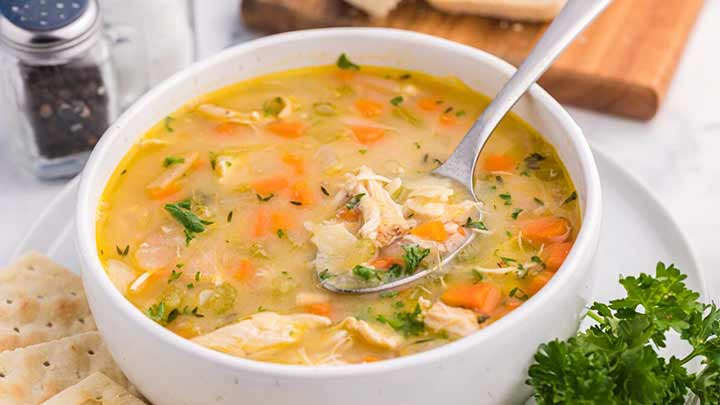 طرز تهیه سوپ مرغ طرز تهیه سوپ مرغ