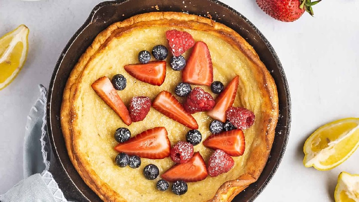 طرز تهیه پنکیک آلمانی (داچ بیبی) طرز تهیه پنکیک آلمانی (داچ بیبی)