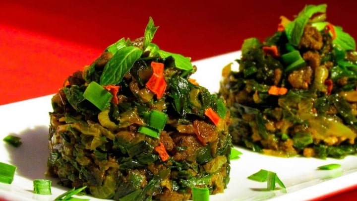 مراحل تهیه قیمه کورگ