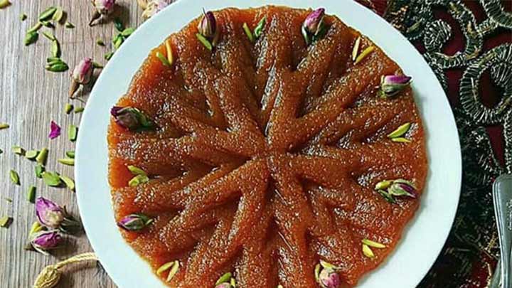 مراحل تهیه حلوا اوماج گرگانی مراحل تهیه حلوا اوماج گرگانی