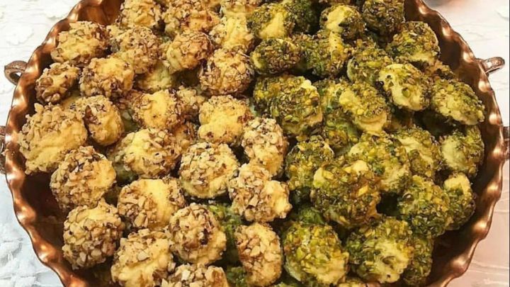 دستور پخت شیرینی جواهرنشان خانگی دستور پخت شیرینی جواهرنشان خانگی