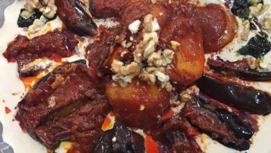 طرز تهیه کشک و بادمجان دامغانی به روش سنتی