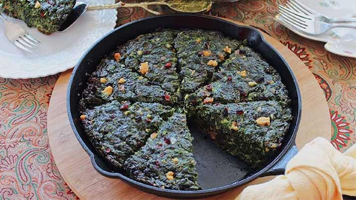 طرز تهیه کوکو سبزی طرز تهیه کوکو سبزی
