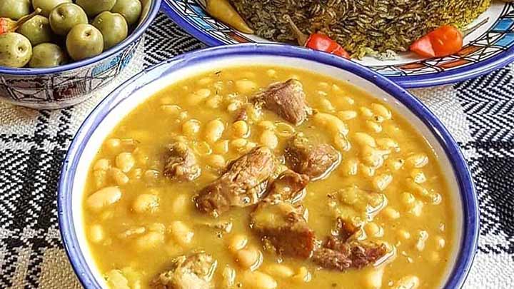 مراحل تهیه لوبیا گوشت کاشان