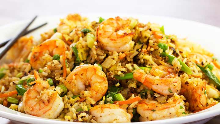 طرز تهیه میگو پلو طرز تهیه میگو پلو