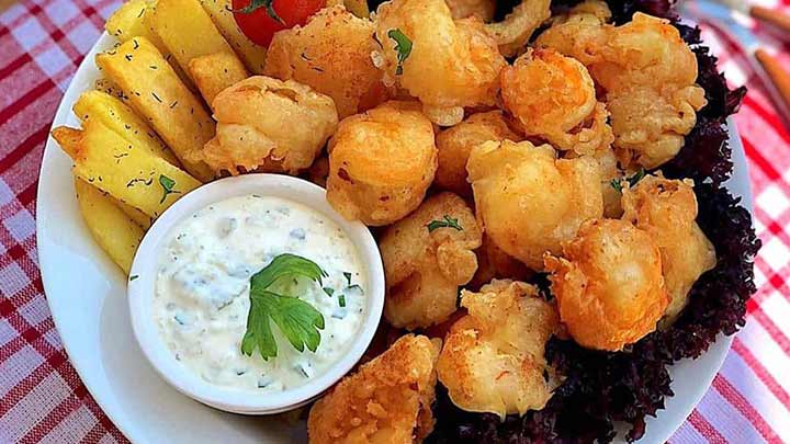 طرز تهیه میگو سوخاری طرز تهیه میگو سوخاری