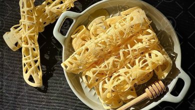 سادهترین طرز تهیه پنکیک توری به صورت مرحلهبهمرحله