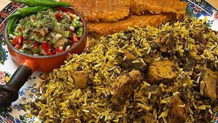 طرز تهیه شوید پلو با تن ماهی