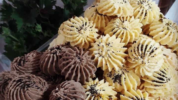 طرز تهیه شیرینی پشمکی بدون فر