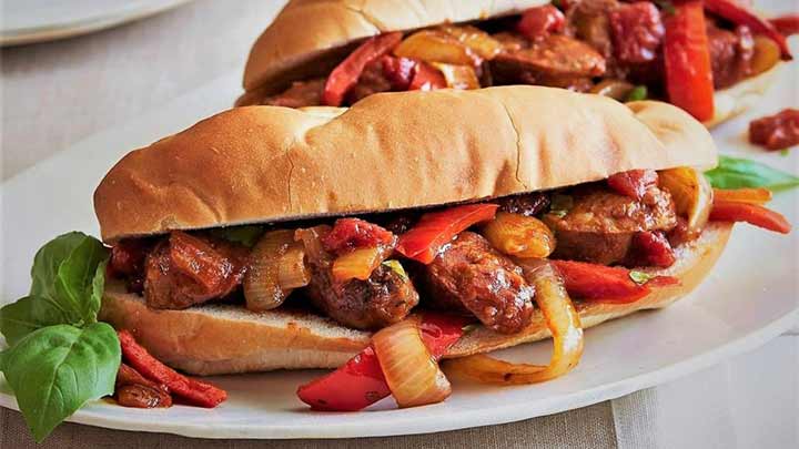 طرز تهیه سوسیس بندری طرز تهیه سوسیس بندری