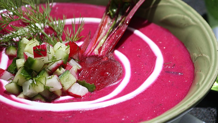 طرز تهیه سوپ لبو زنجبیل با مرغ