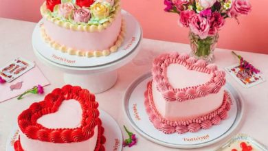 ایده کیک ولنتاین