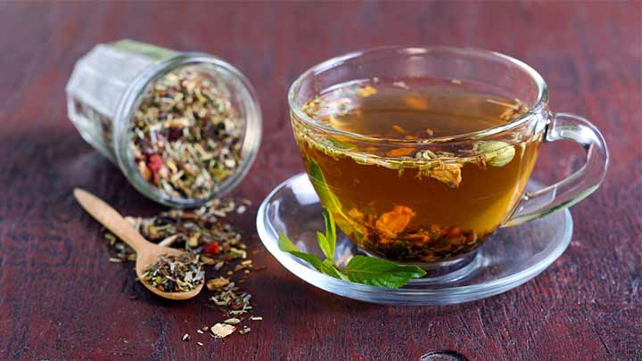 دمنوش زیرفون برای سلامت پوست