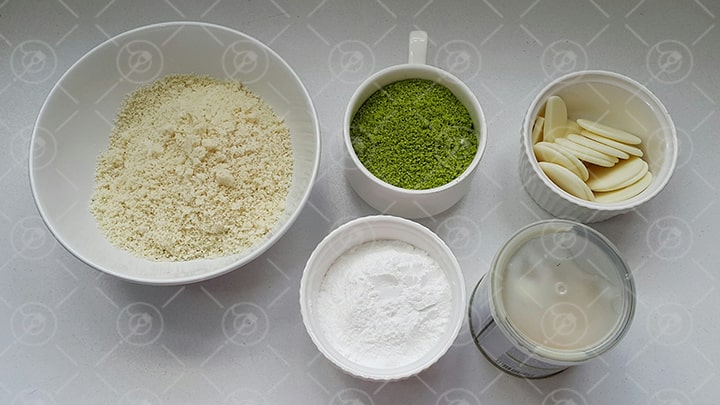 مواد لازم برای خمیر پسته ای مواد لازم برای خمیر پسته ای