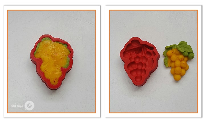 شیرینی بادام و پسته زعفرانی شیرینی بادام و پسته زعفرانی