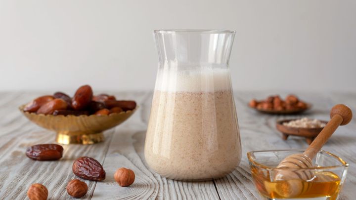 رسپی اسموتی بادام