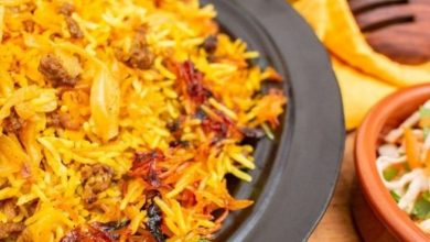 طرز تهیه گل کلم پلو مجلسی با گوشت چرخ کرده