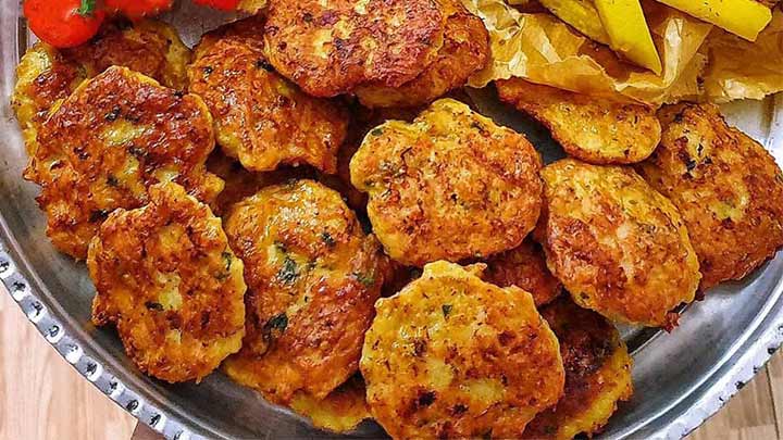 طرز تهیه کتلت مرغ