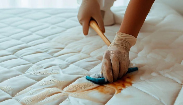 نحوه تمیز کردن تشک خوشخواب با جوش شیرین