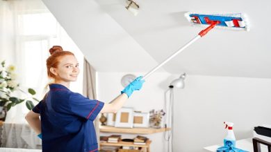 نحوه تمیز کردن سقف خانه + نکات مربوط به آن