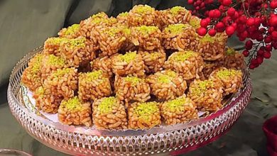 طرز تهیه شیرینی دوشاب برنج