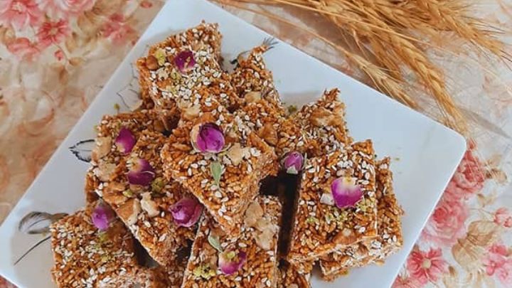 طرز تهیه شیرینی دوشاب برنج طرز تهیه شیرینی دوشاب برنج