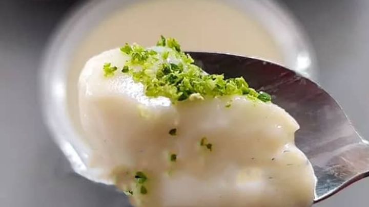 مراحل تهیه دسر حسو شاهرودی