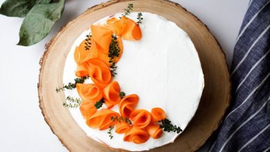 طرز تهیه چیزکیک خرمالو مناسب یلدا+ نکات و فوتوفن ها