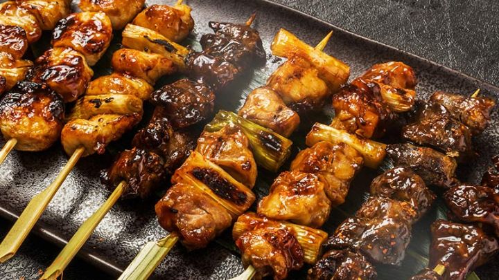 مراحل تهیه کباب ژاپنی مراحل تهیه کباب ژاپنی