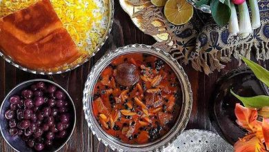 غذاهای شب عید و سیزده به در کرمانشاه