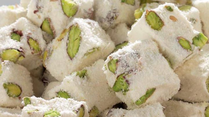 مراحل تهیه لوکوم شیری مراحل تهیه لوکوم شیری