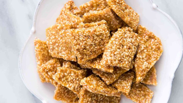 طرز تهیه شیرینی ارده و کنجد