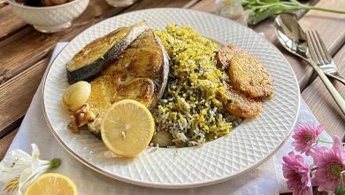 ترکیبات سبزی پلویی برای شب عید