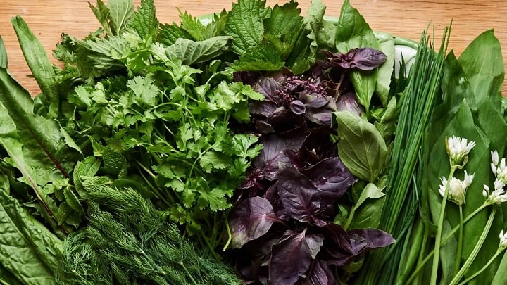 سبزیجات را به خوبی خشک کنید