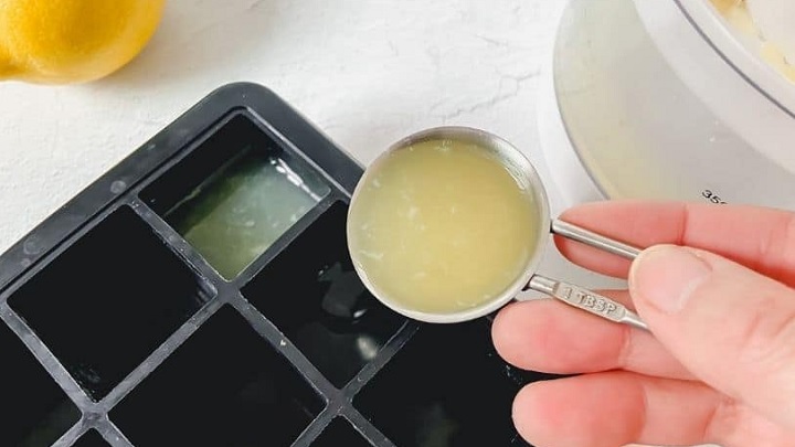 آبلیمو را منجمد کنید