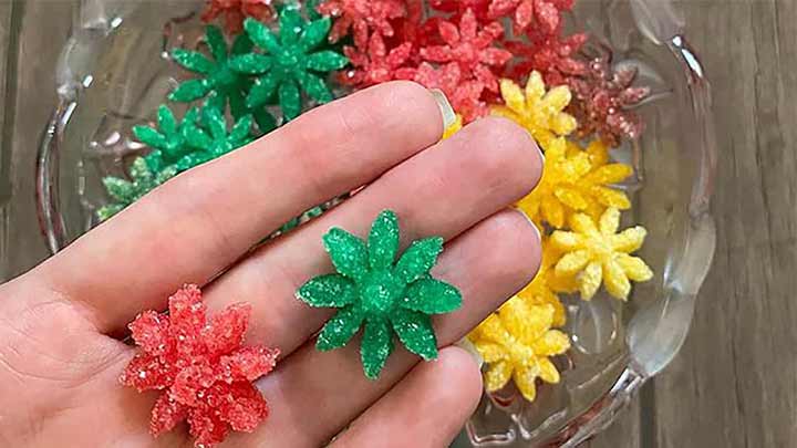 رسپی قند رنگی طعمدار و طرحدار رسپی قند رنگی طعمدار و طرحدار