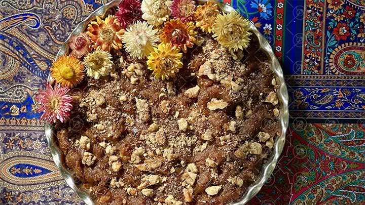 طرز تهیه حلوا خرما