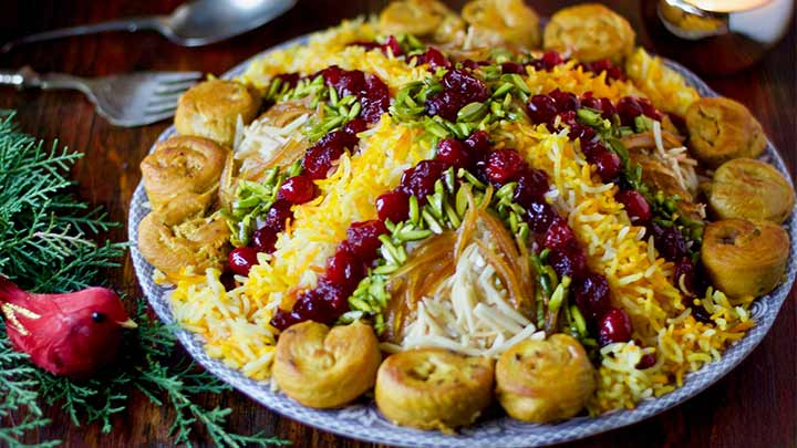 طرز تهیه مرصع پلو طرز تهیه مرصع پلو