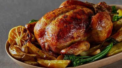 طرز تهیه مرغ برشته مجلسی در خانه؛ مرحله به مرحله